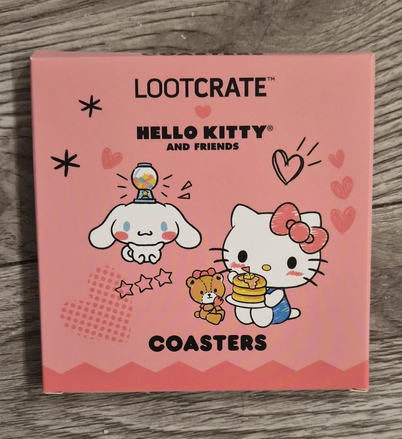 Loot Crate Hello Kitty and Friends Coasters