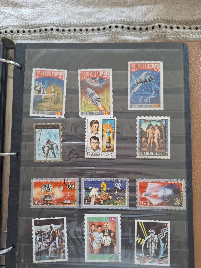 Republic of Guinea 1973 Space & Copernicus Stamps