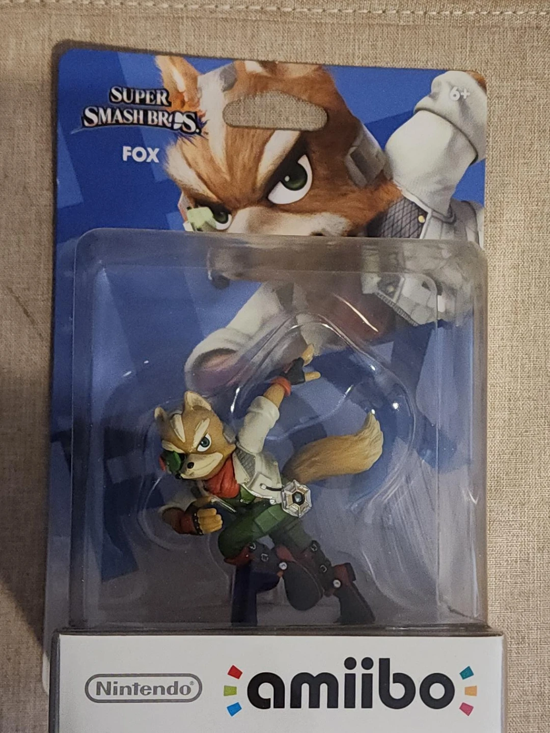 Nintendo Amiibo Super Smash Bros. Fox Figure