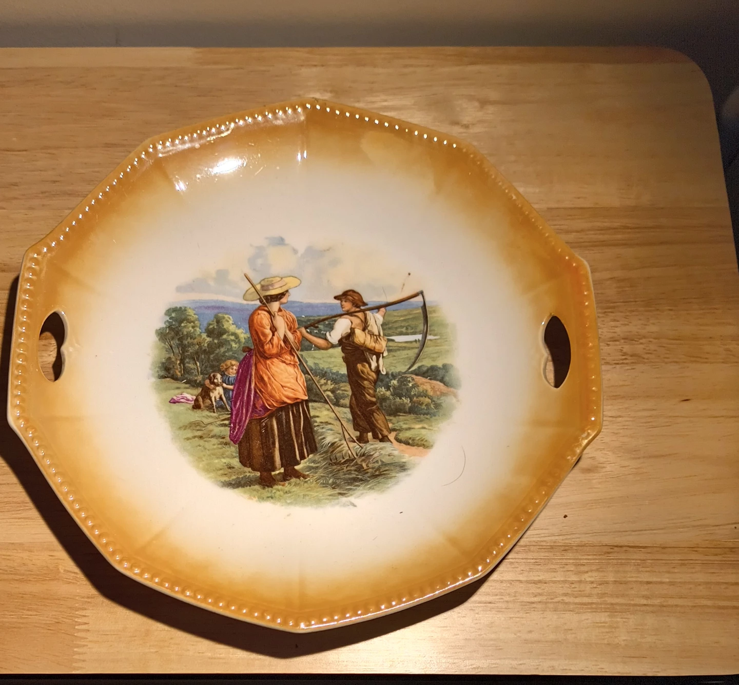 Vintage Decorative Serving Dish