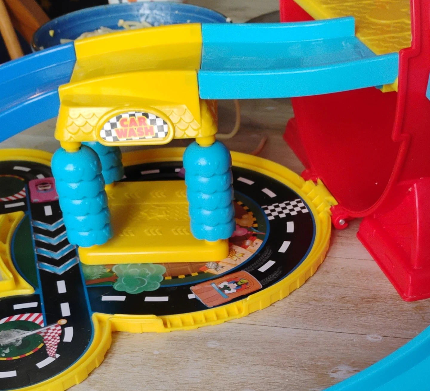Toy Car Wash Playset