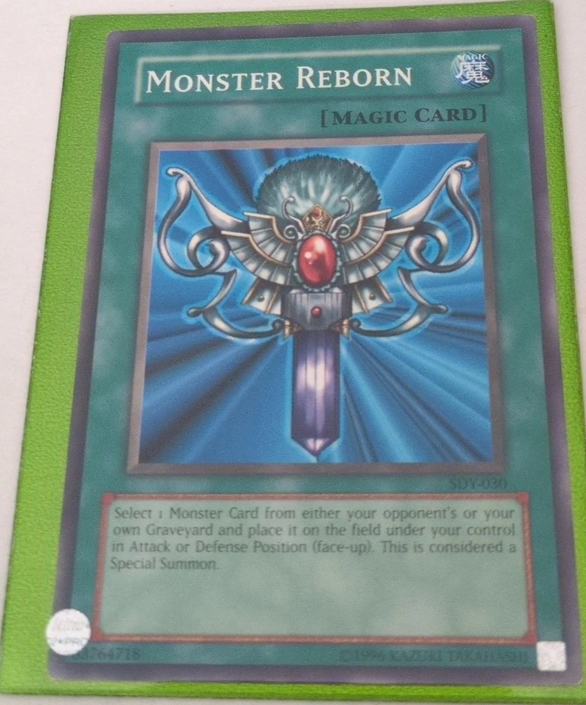 Yu-Gi-Oh! Monster Reborn Magic Card