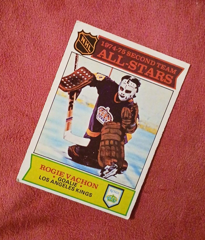 1974-75 NHL All-Stars Rogie Vachon Hockey Card