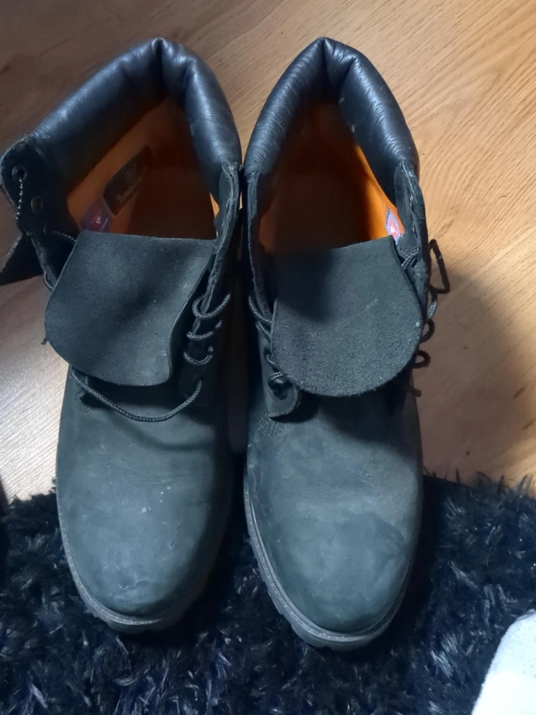 Timberland Black Suede Boots