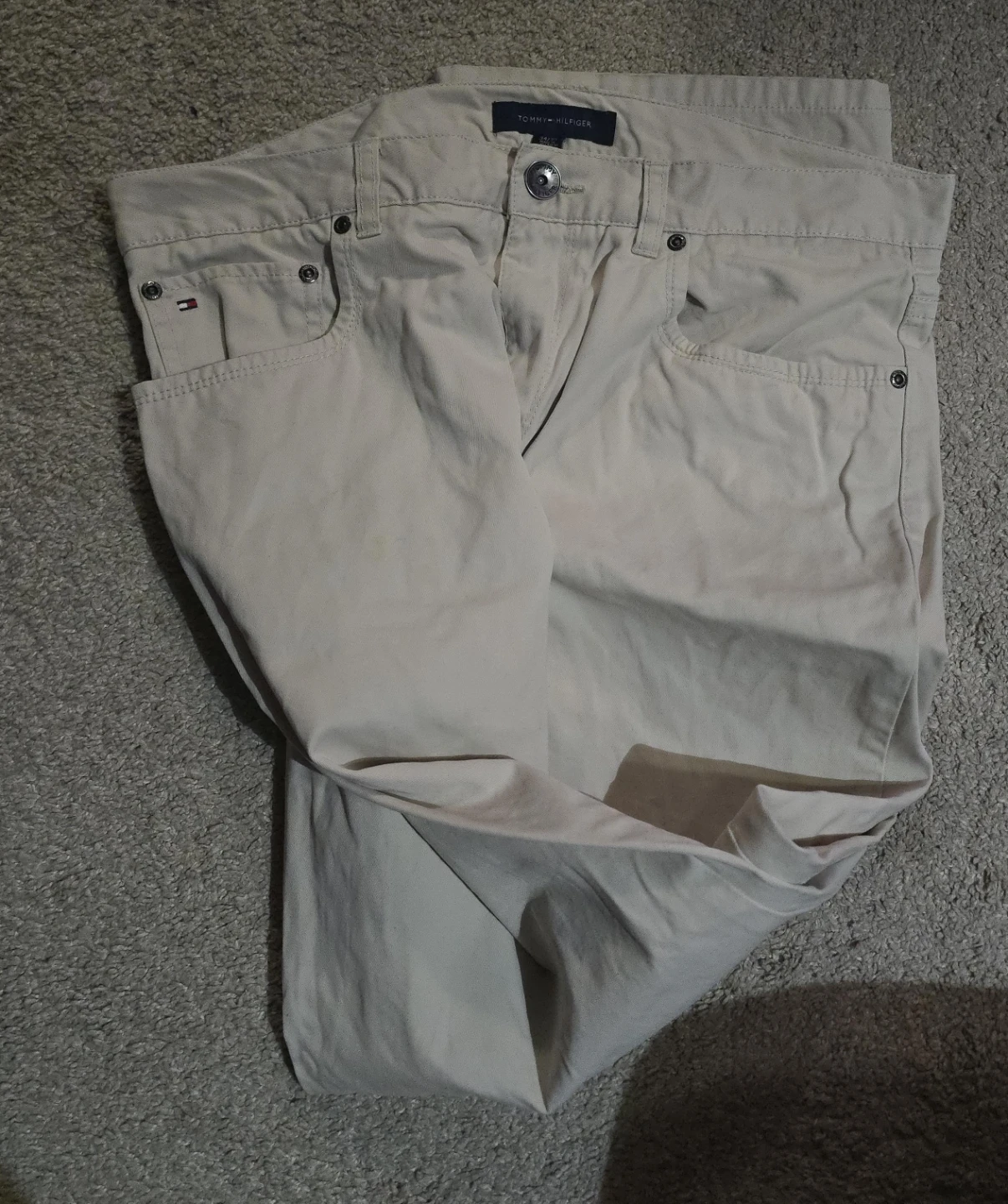 Tommy Hilfiger Beige Chino Pants