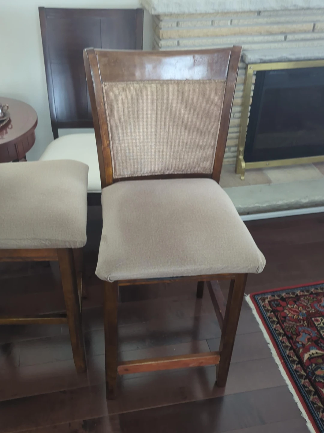 Wooden Counter Height Stools