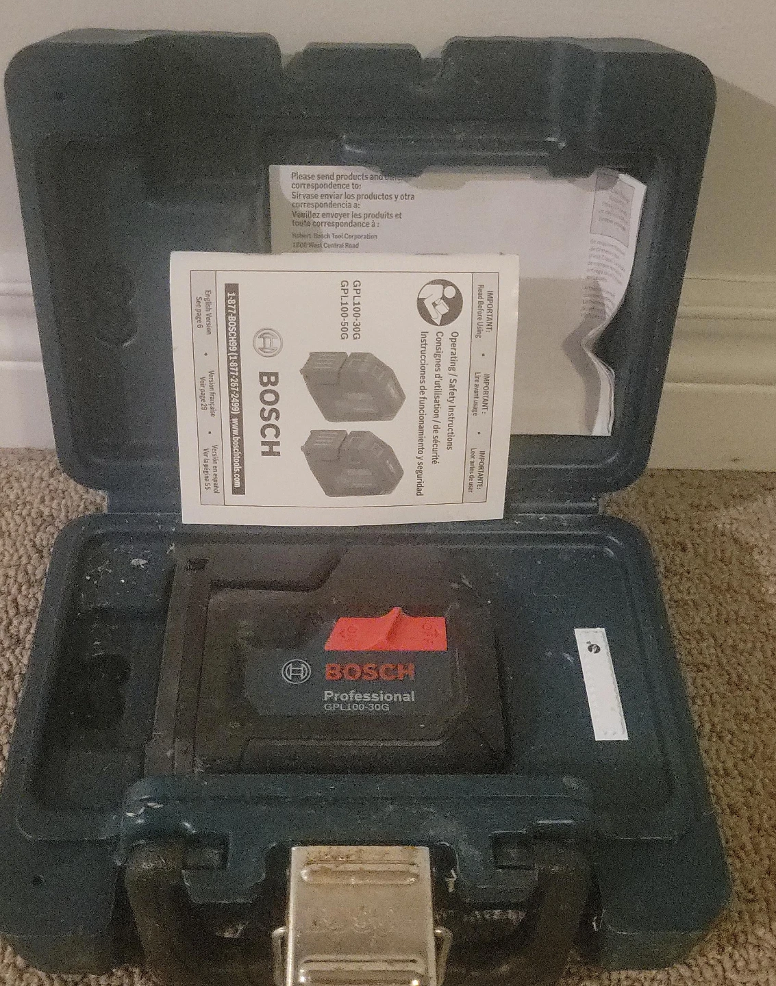 Bosch Professional GPL100-30G Laser Level