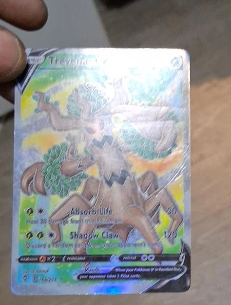 Pokemon Trevenant V Card