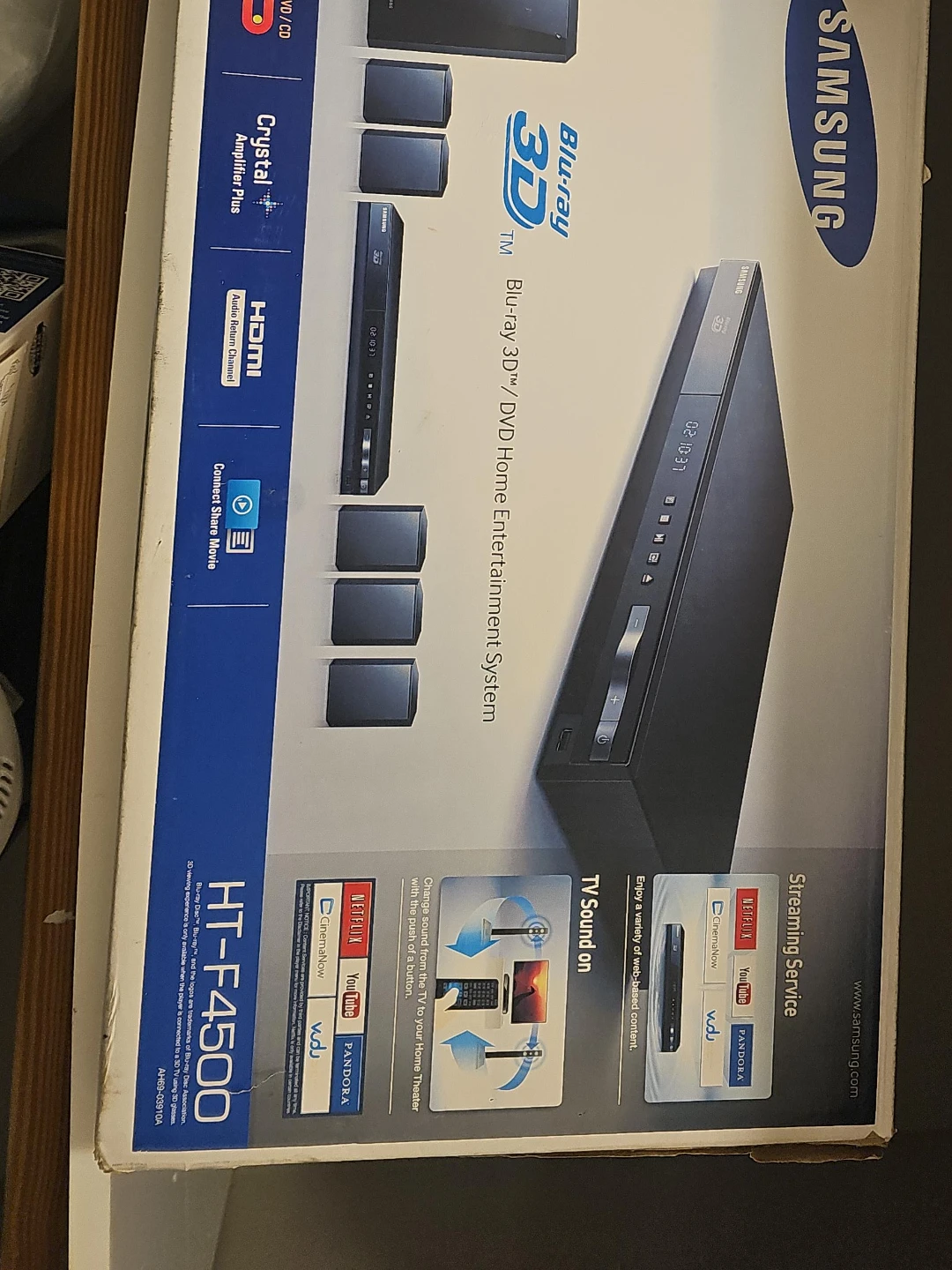 Samsung HT-F4500 Blu-ray 3D Home Entertainment System