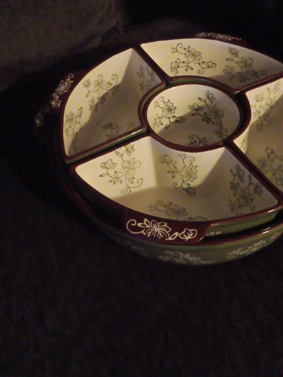 Decorative Tiered Serving Platter