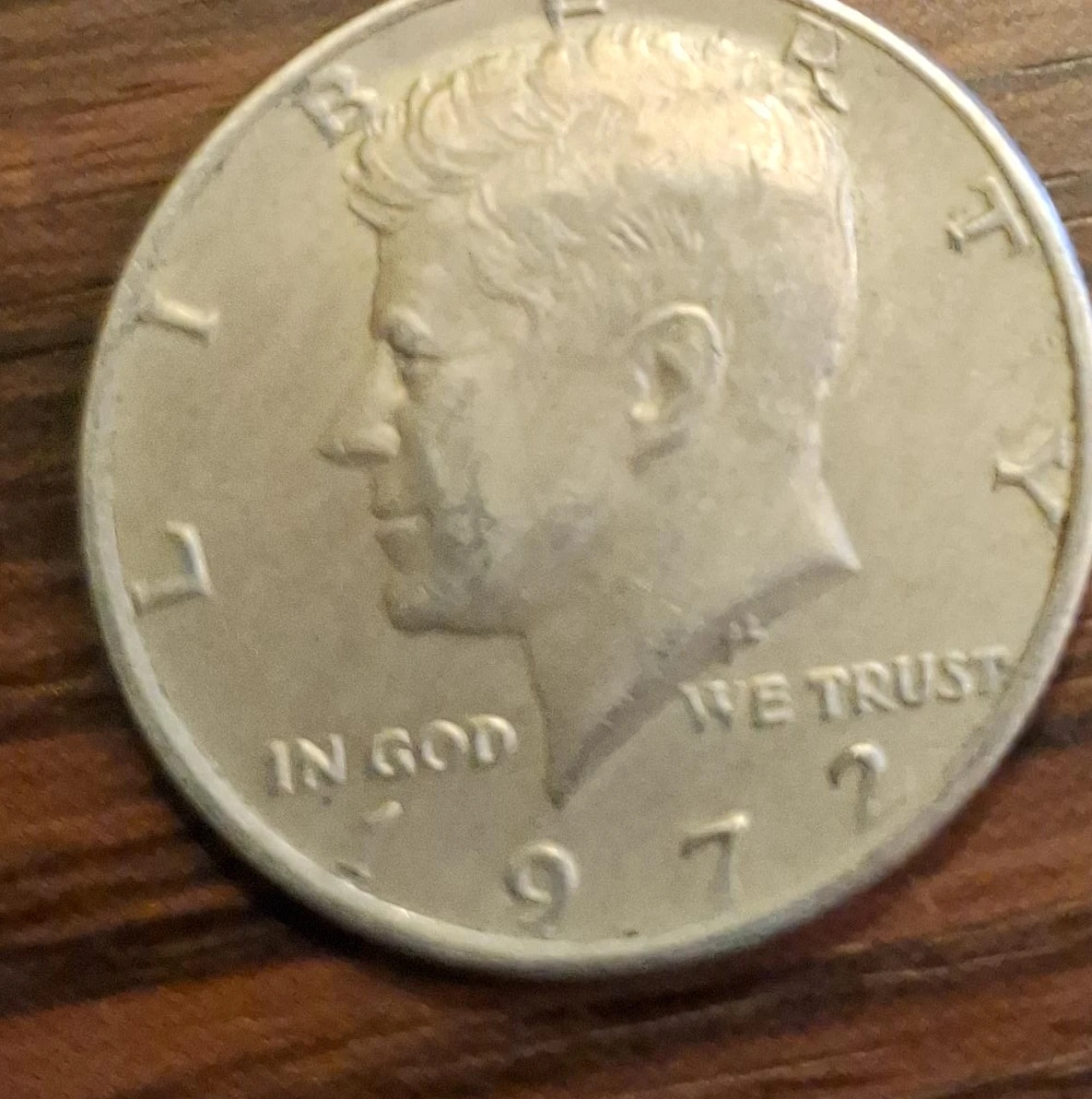 1977 Kennedy Half Dollar Coin