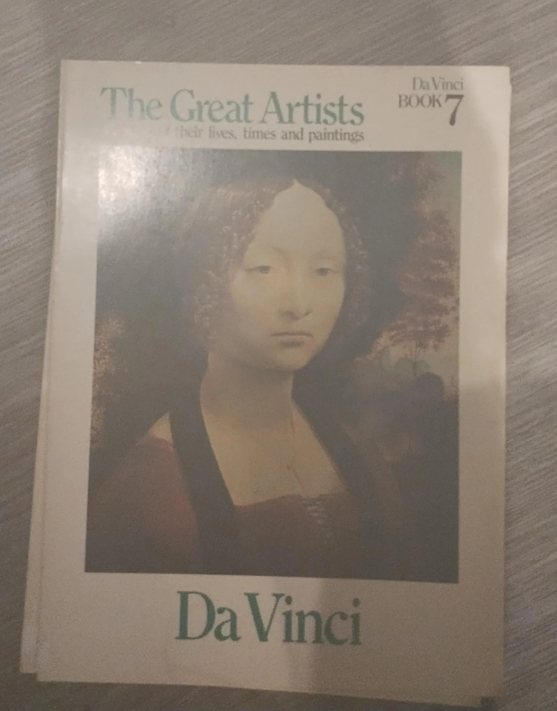 The Great Artists Da Vinci Book 7