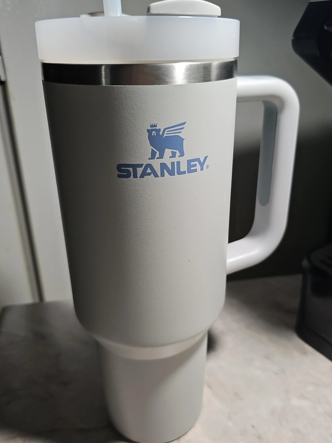 Stanley 40oz Tumbler with Straw - White