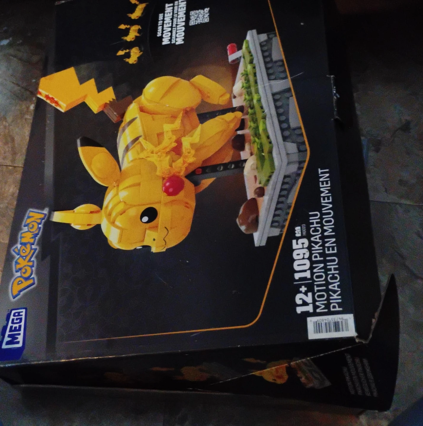 Mega Construx Pokémon Motion Pikachu Building Set (1095 Pieces)