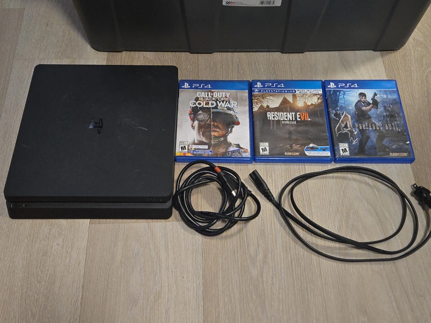 PlayStation 4 Slim Console with 3 Games
