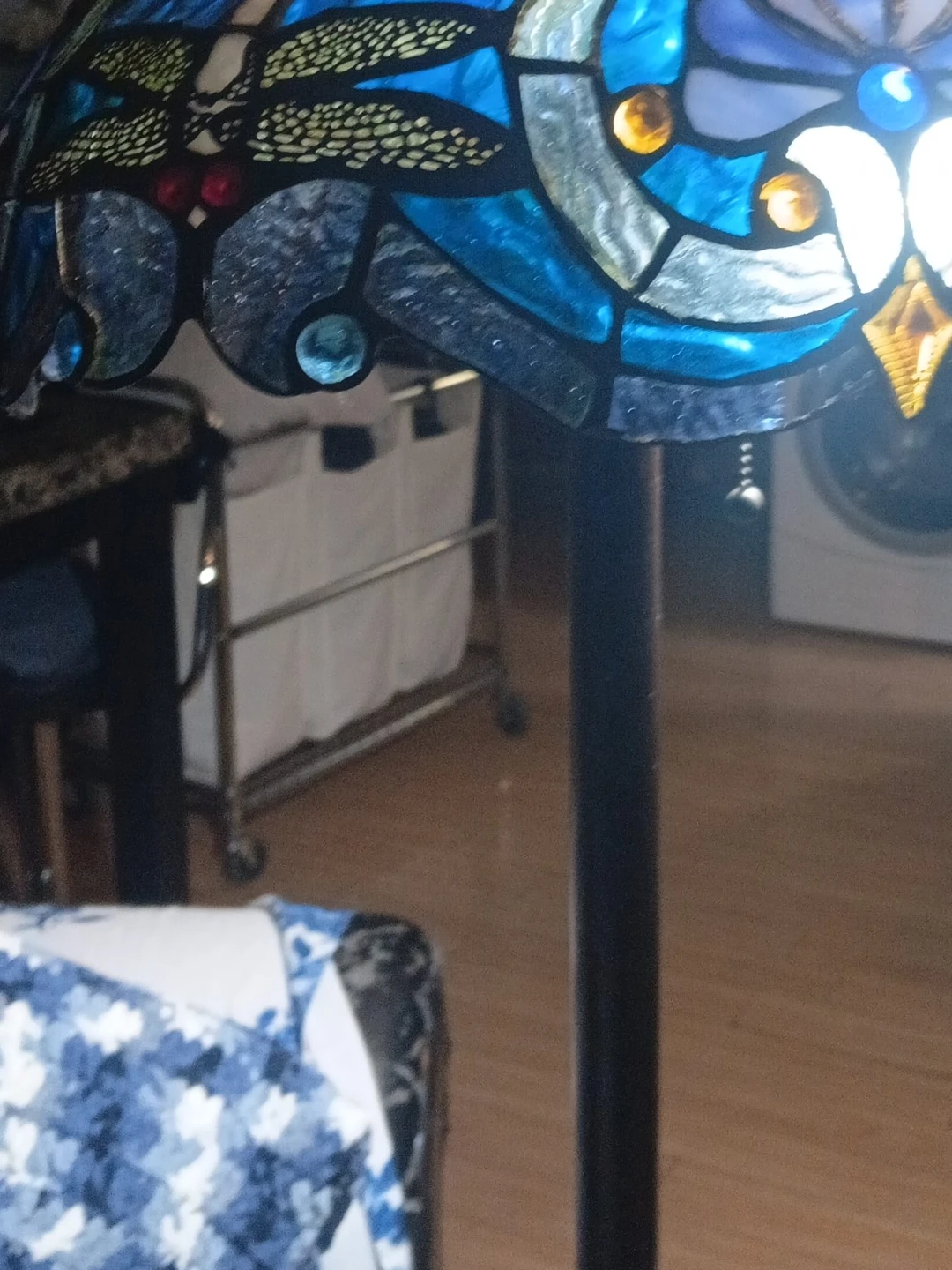 Tiffany Style Stained Glass Floor Lamp - photo 4