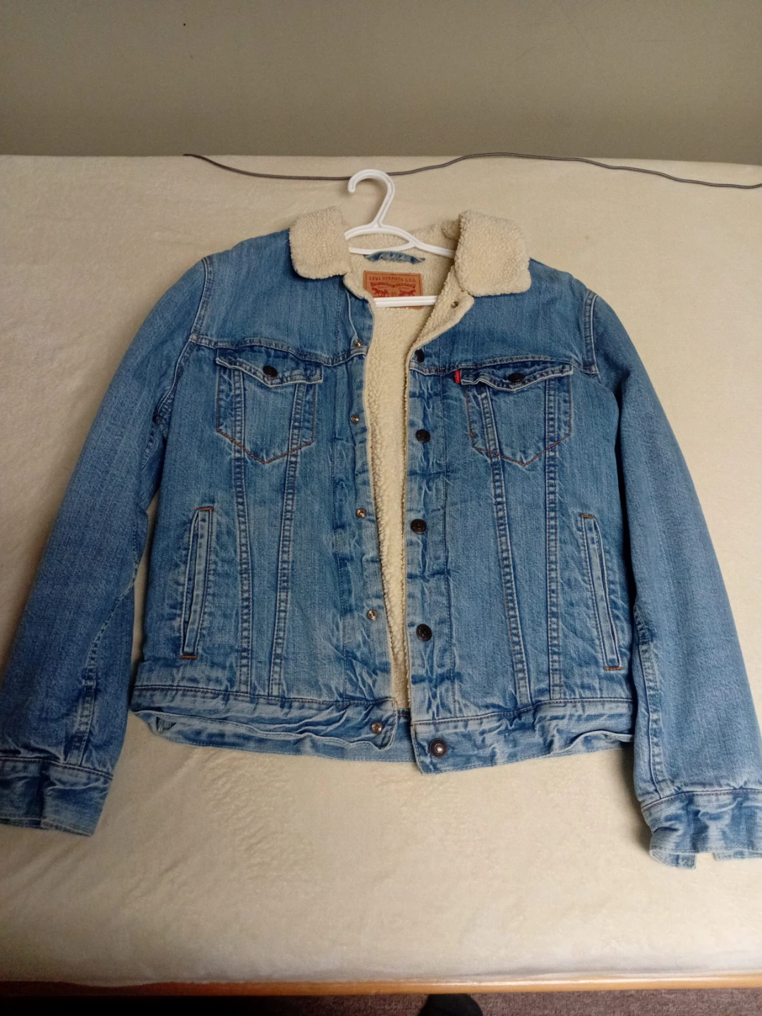 Levi's Sherpa Lined Denim Trucker Jacket