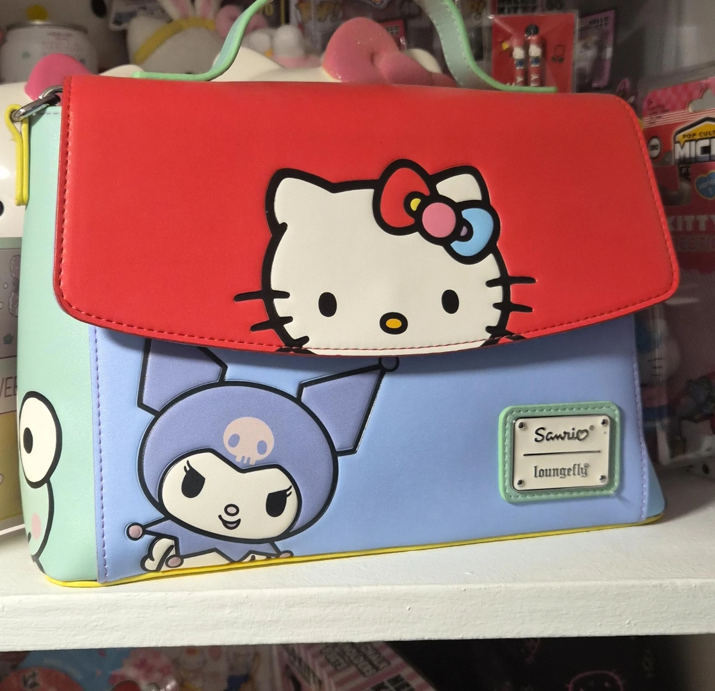Sanrio Hello Kitty  Flap Crossbody Bag