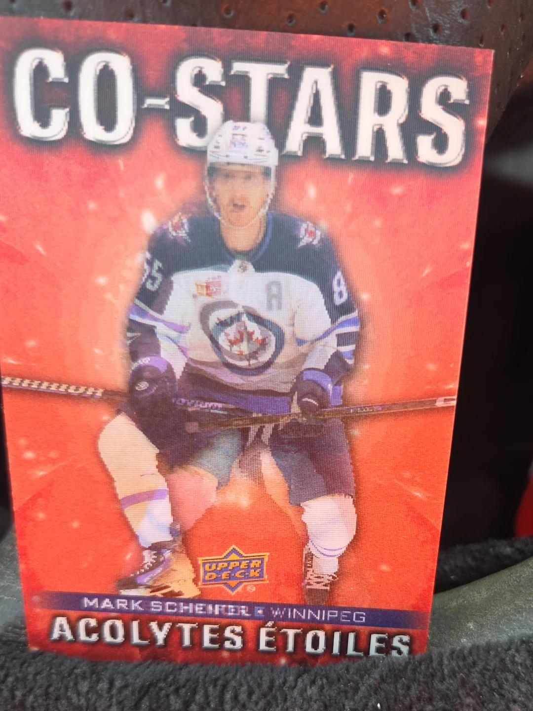 Upper Deck "CO-STARS" Mark Scheifele Hockey Card