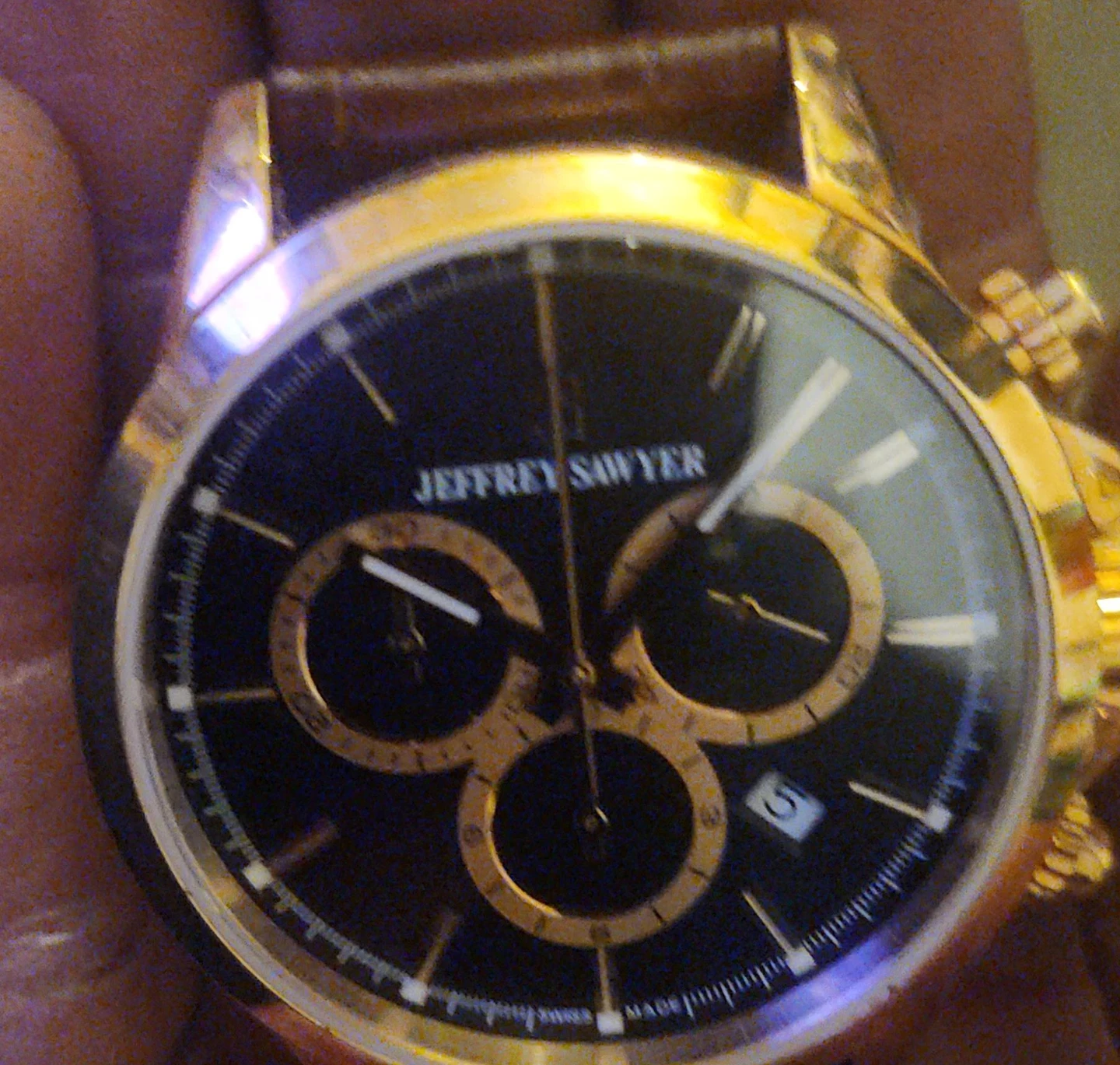 Jeffrey Sawyer Men's Chronograph Watch