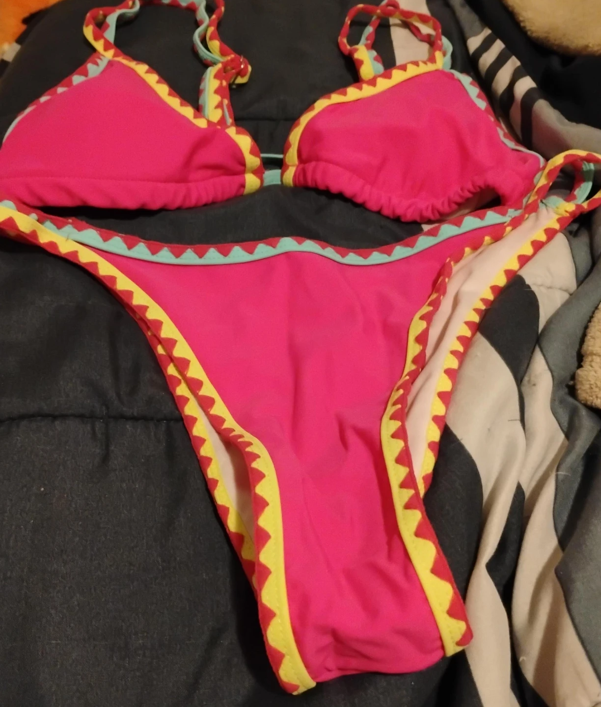 Pink Bikini Swimsuit