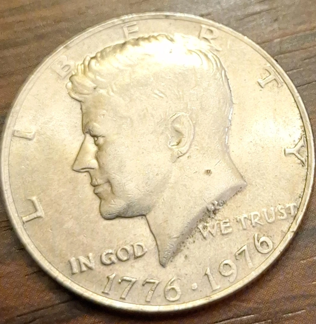 1776-1976 Kennedy Half Dollar Coin