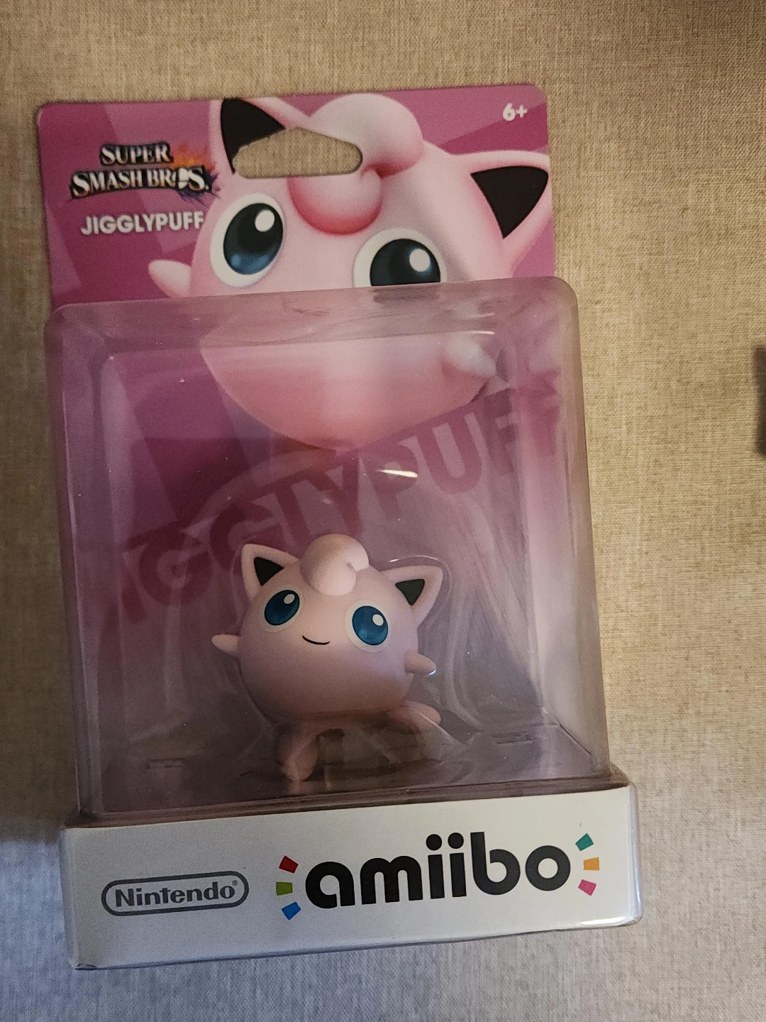 Nintendo Amiibo Super Smash Bros. Jigglypuff Figure
