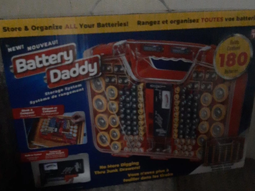 Battery Daddy Storage System for 180 Batteries