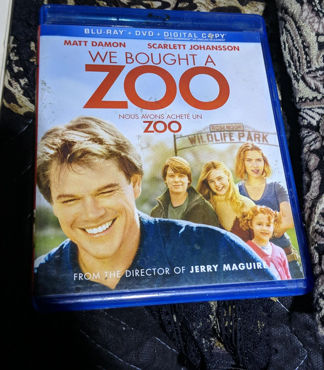 We Bought a Zoo Blu-ray + DVD + Digital Copy🏆