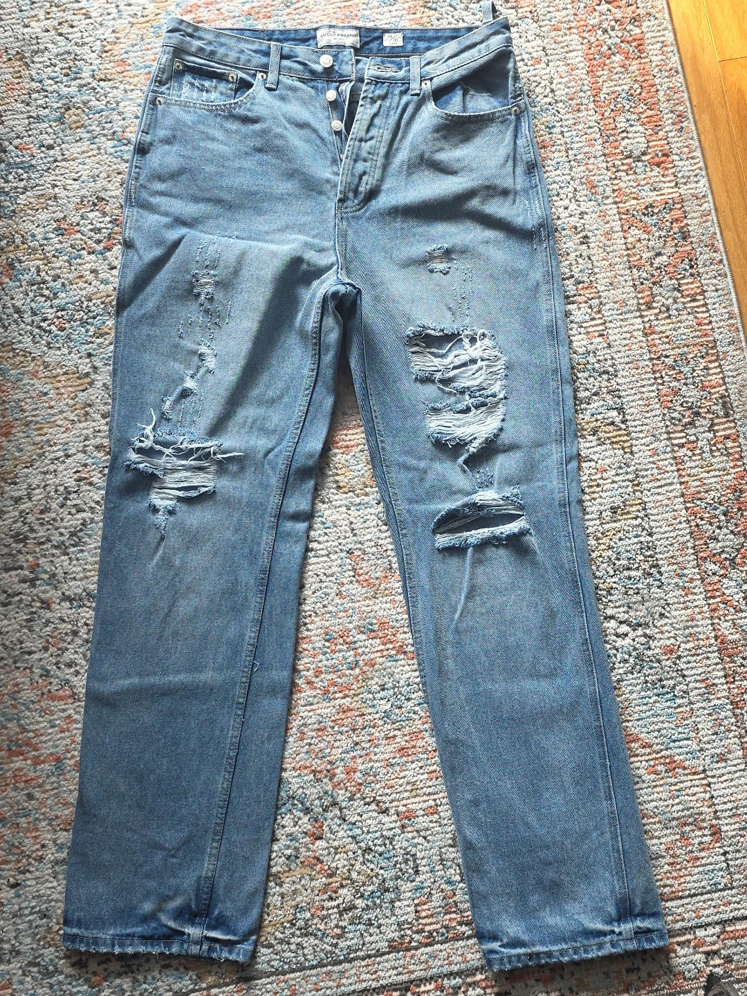 Lucky Brand Distressed Denim Jeans