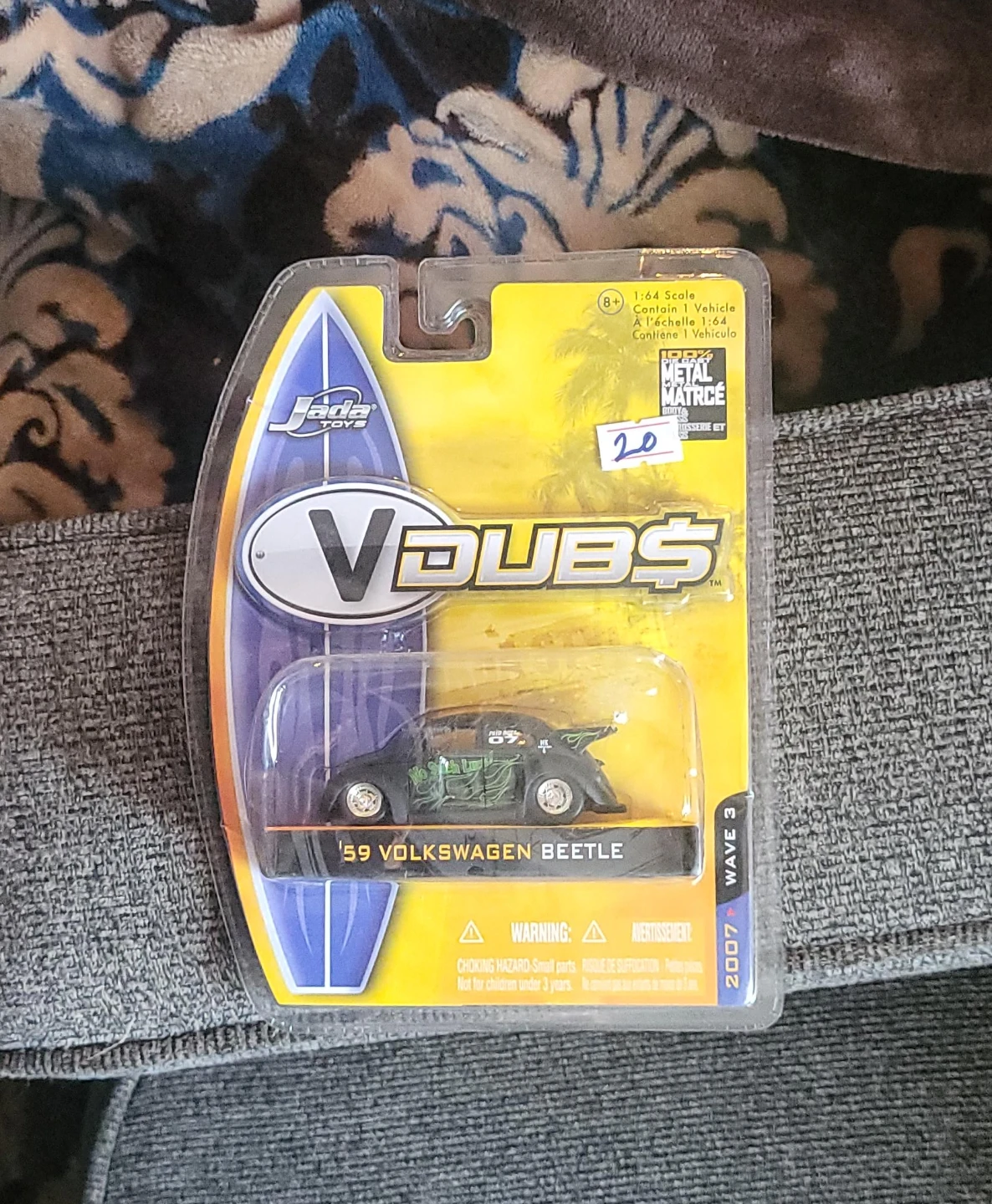 Jada Toys V-Dubs '59 Volkswagen Beetle 1:64 Scale