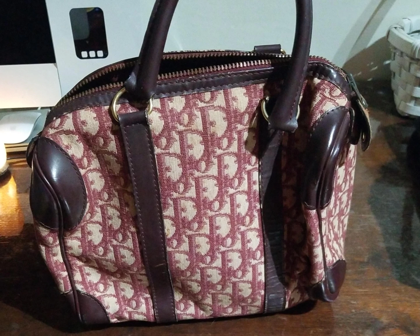 Christian Dior Trotter Boston Bag