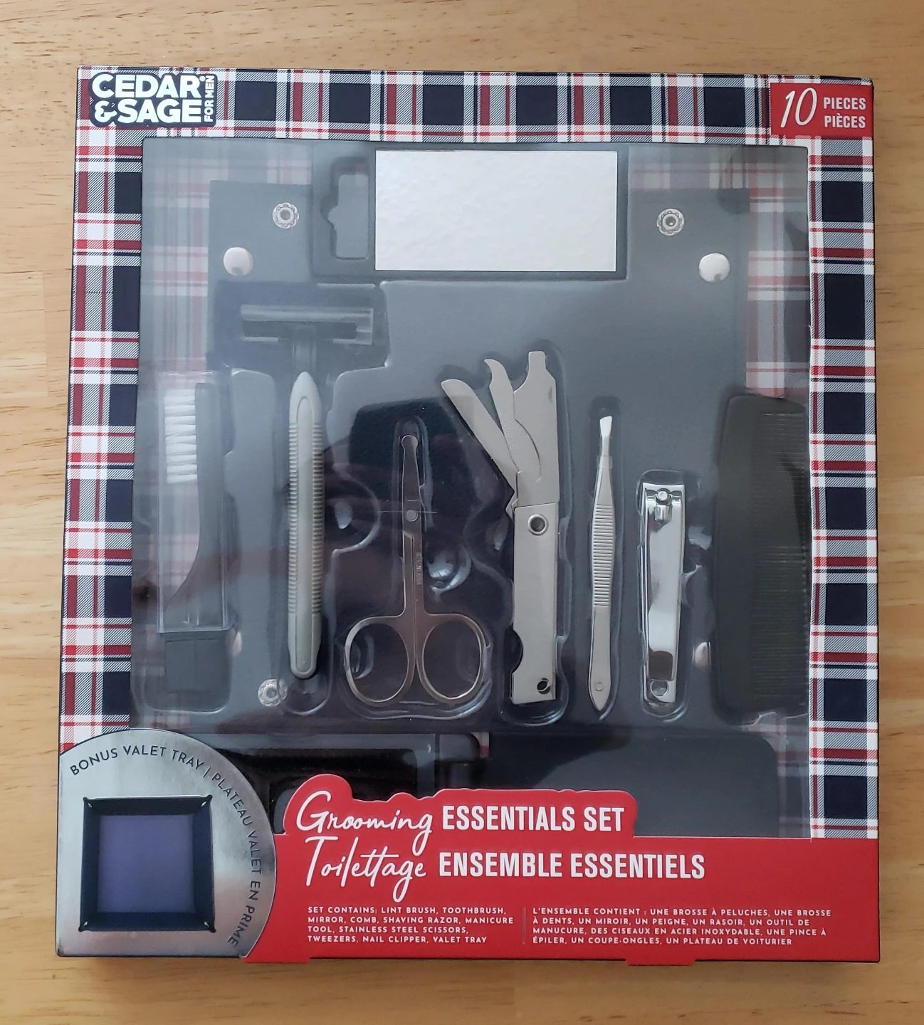Cedar & Sage Grooming Essentials Set - 10 Pieces