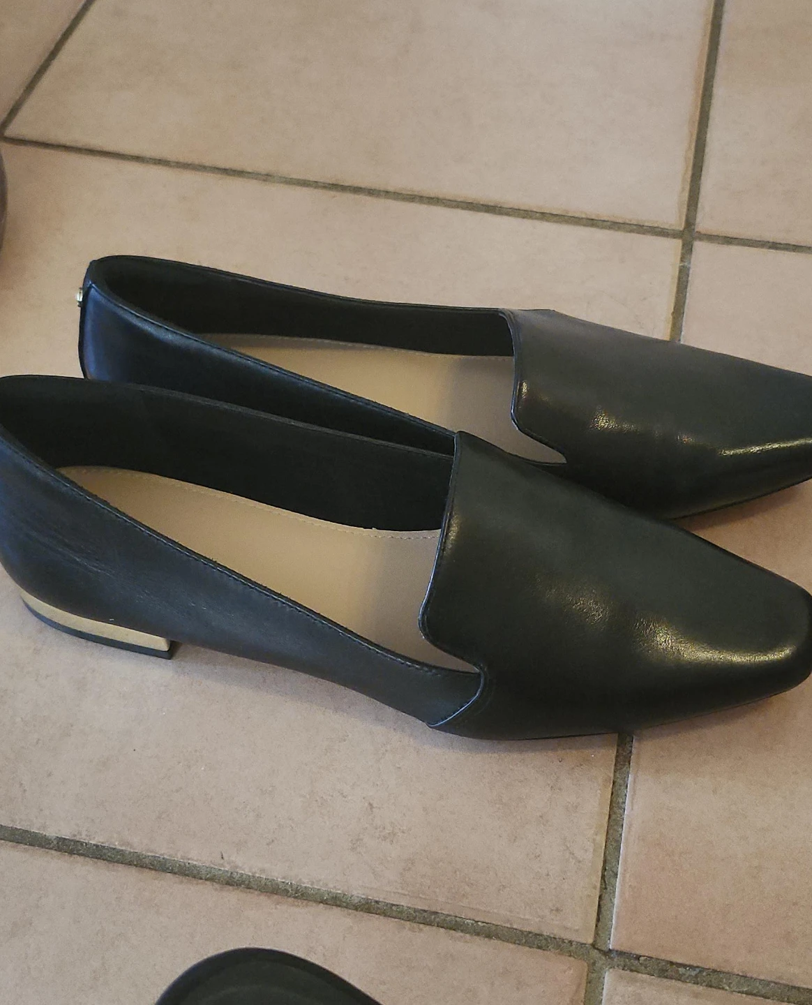 Luca Ferri Black Loafers - Size 10