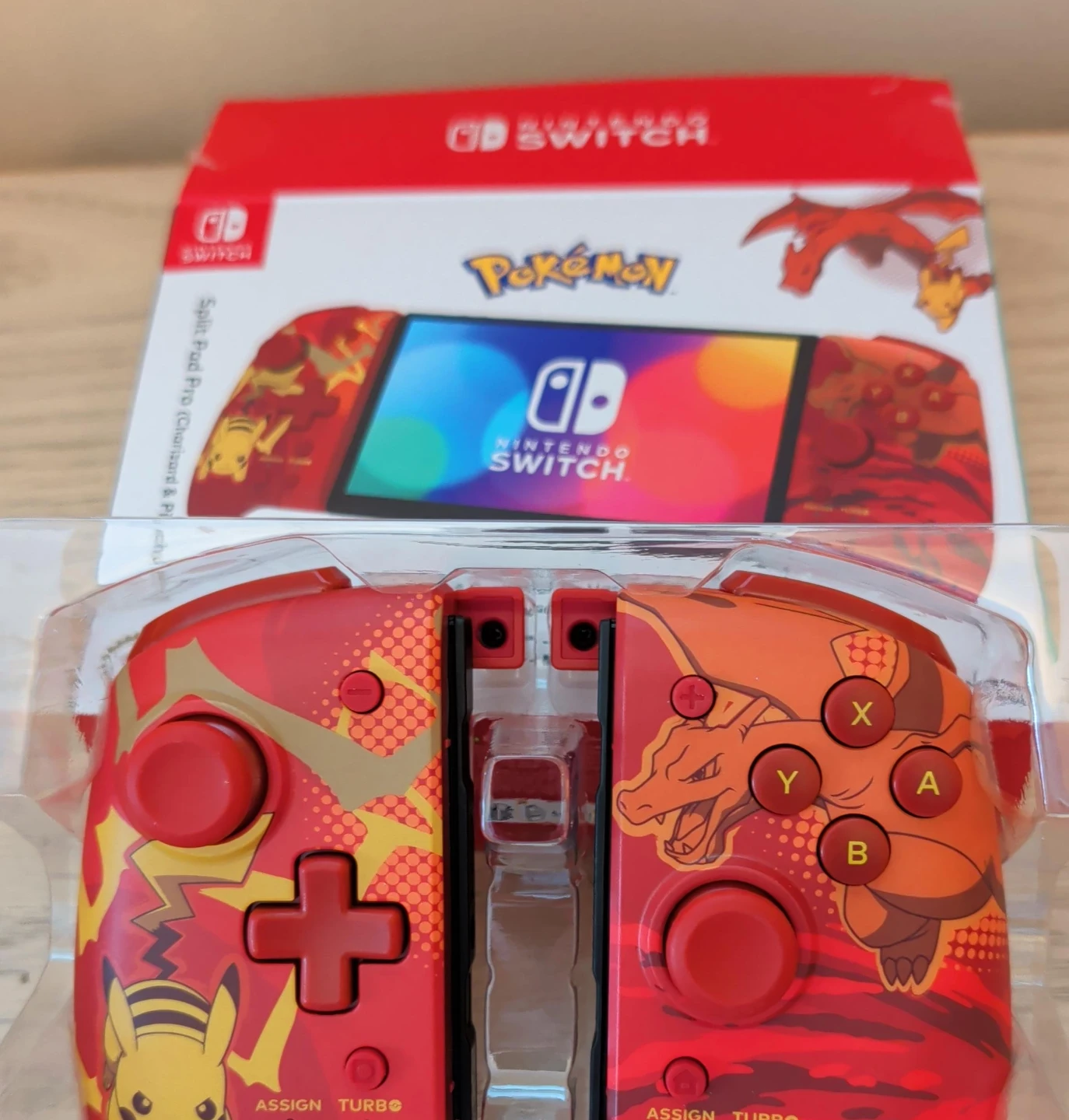 Nintendo Switch Split Pad Pro (Charizard & Pikachu) Controller