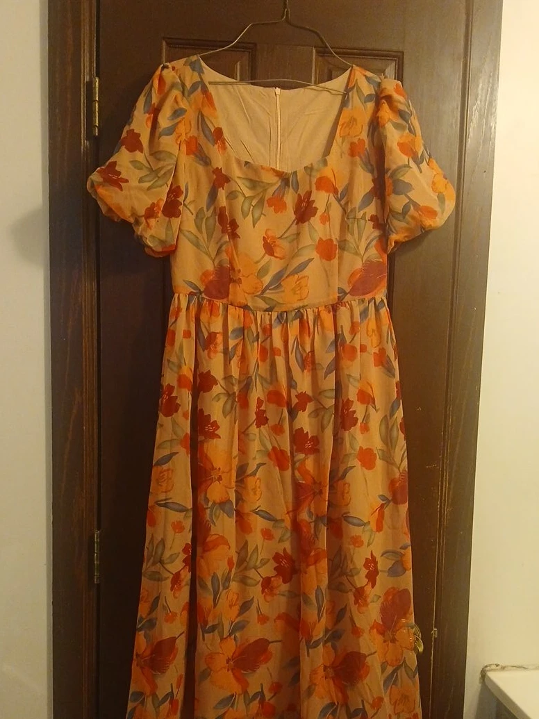 Women's Floral Maxi Dress