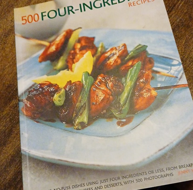 500 Four-Ingredient Recipes Cookbook