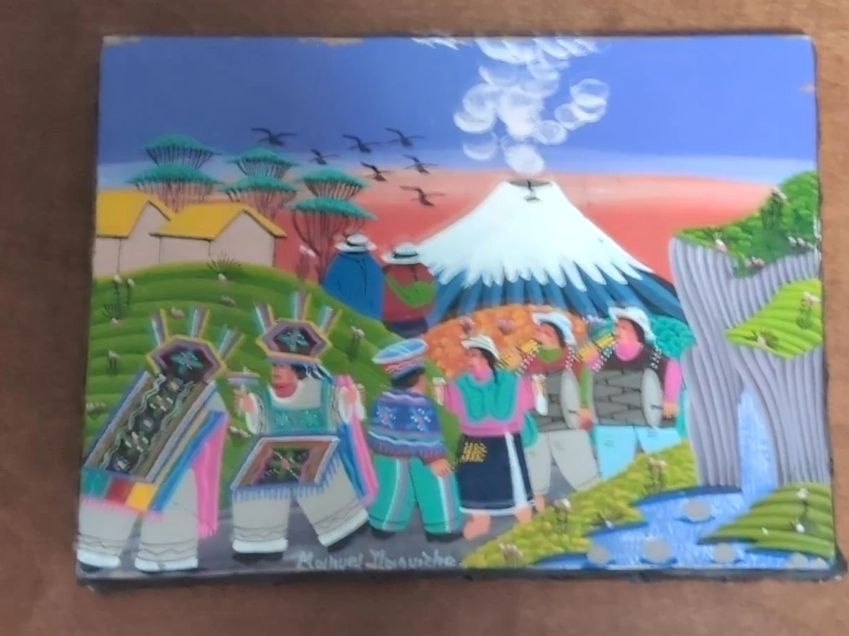 Indigenous Scene Painting