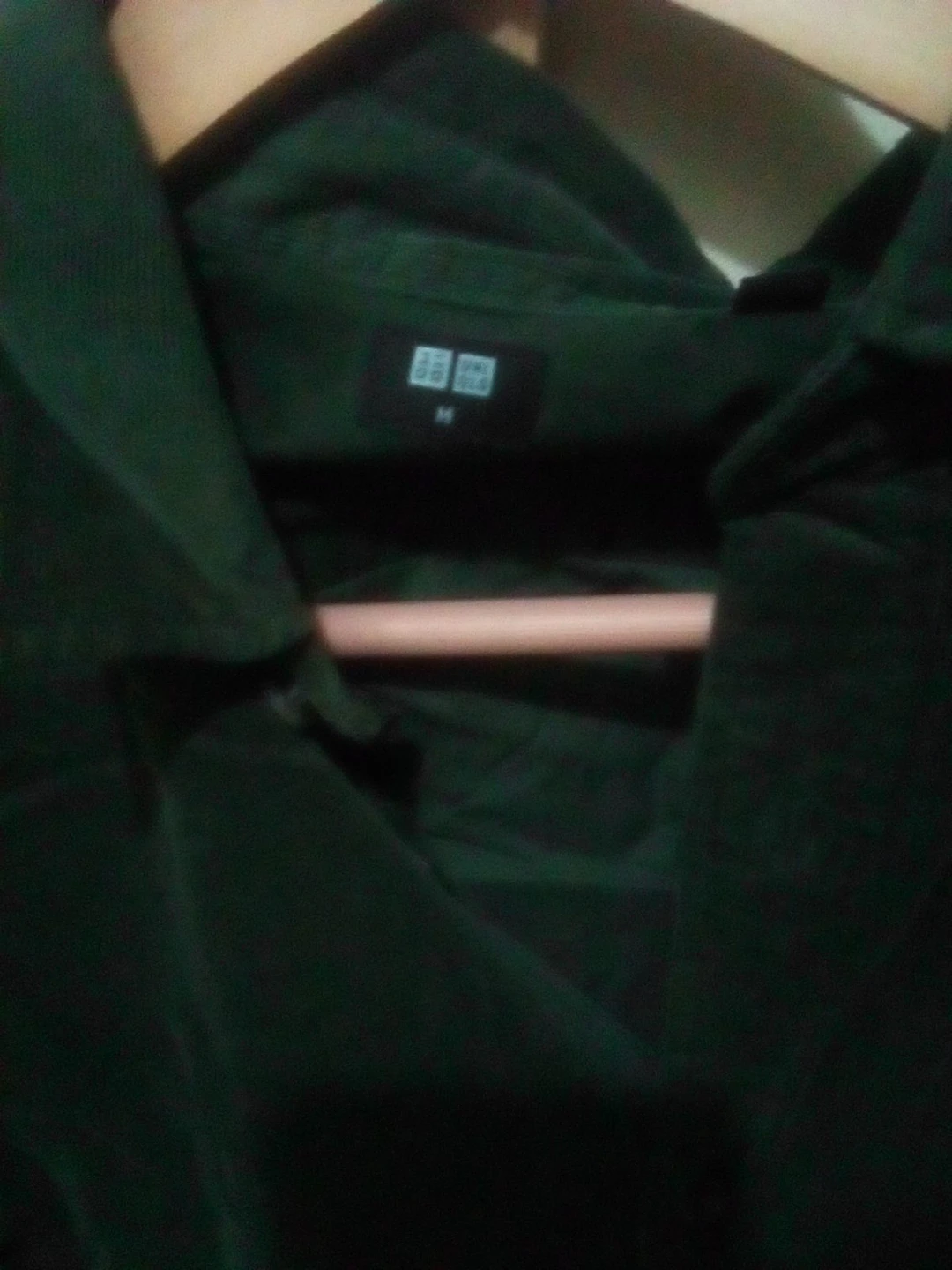 Uniqlo Button-Up Shirt - Green - Size M