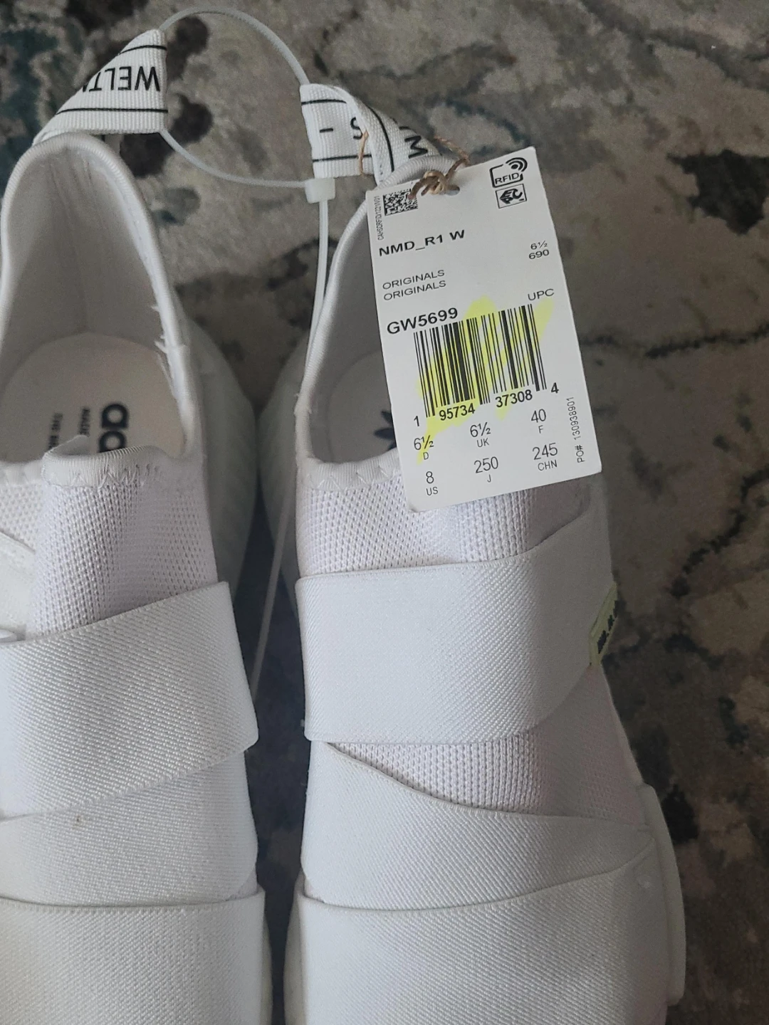 Adidas NMD_R1 W Women's Shoes White Size 8