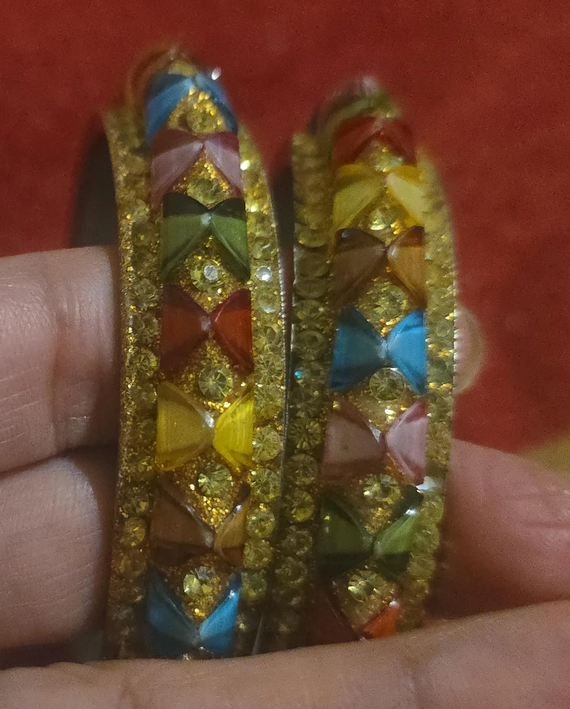 Pair of Decorative Bangles🏆