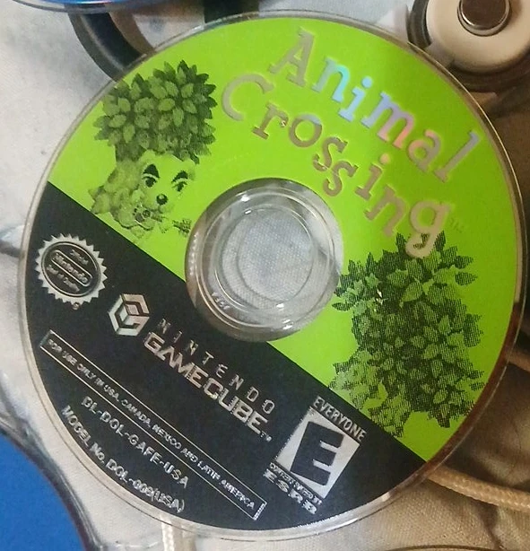 Nintendo GameCube Animal Crossing Game Disc