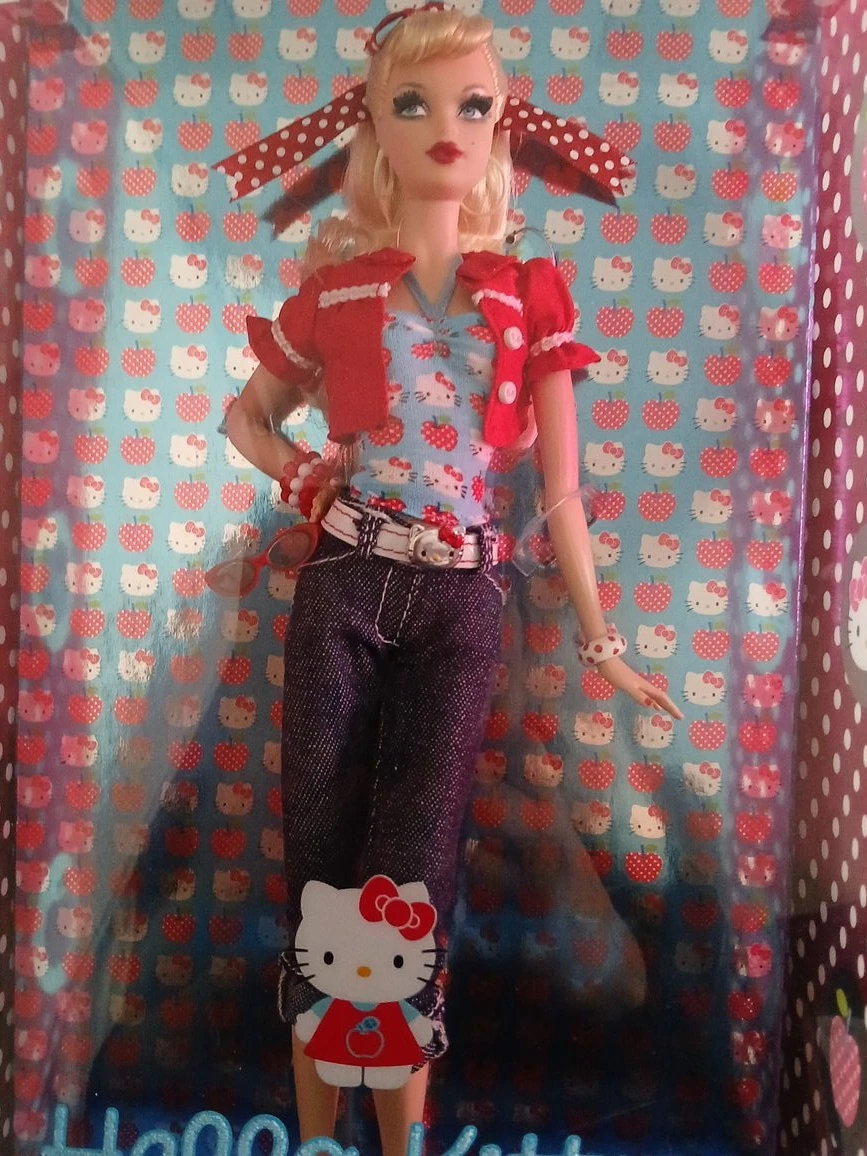 🏆Hello Kitty Barbie Doll 2008
