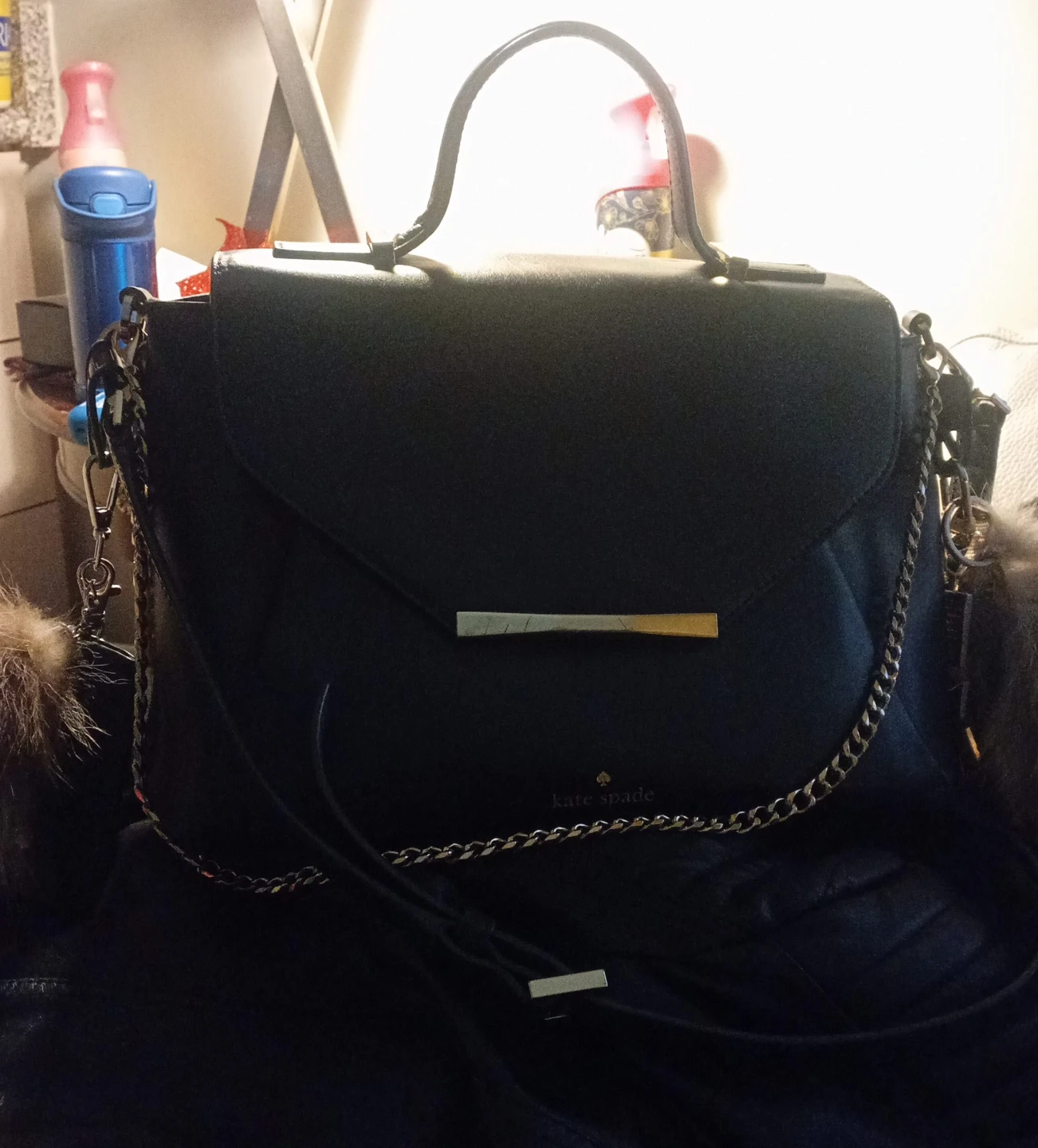 Kate Spade Black Leather Handbag