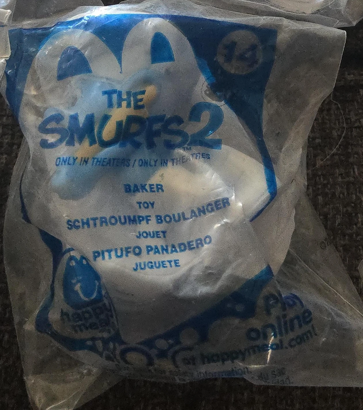 The Smurfs 2 Happy Meal Toy - Baker