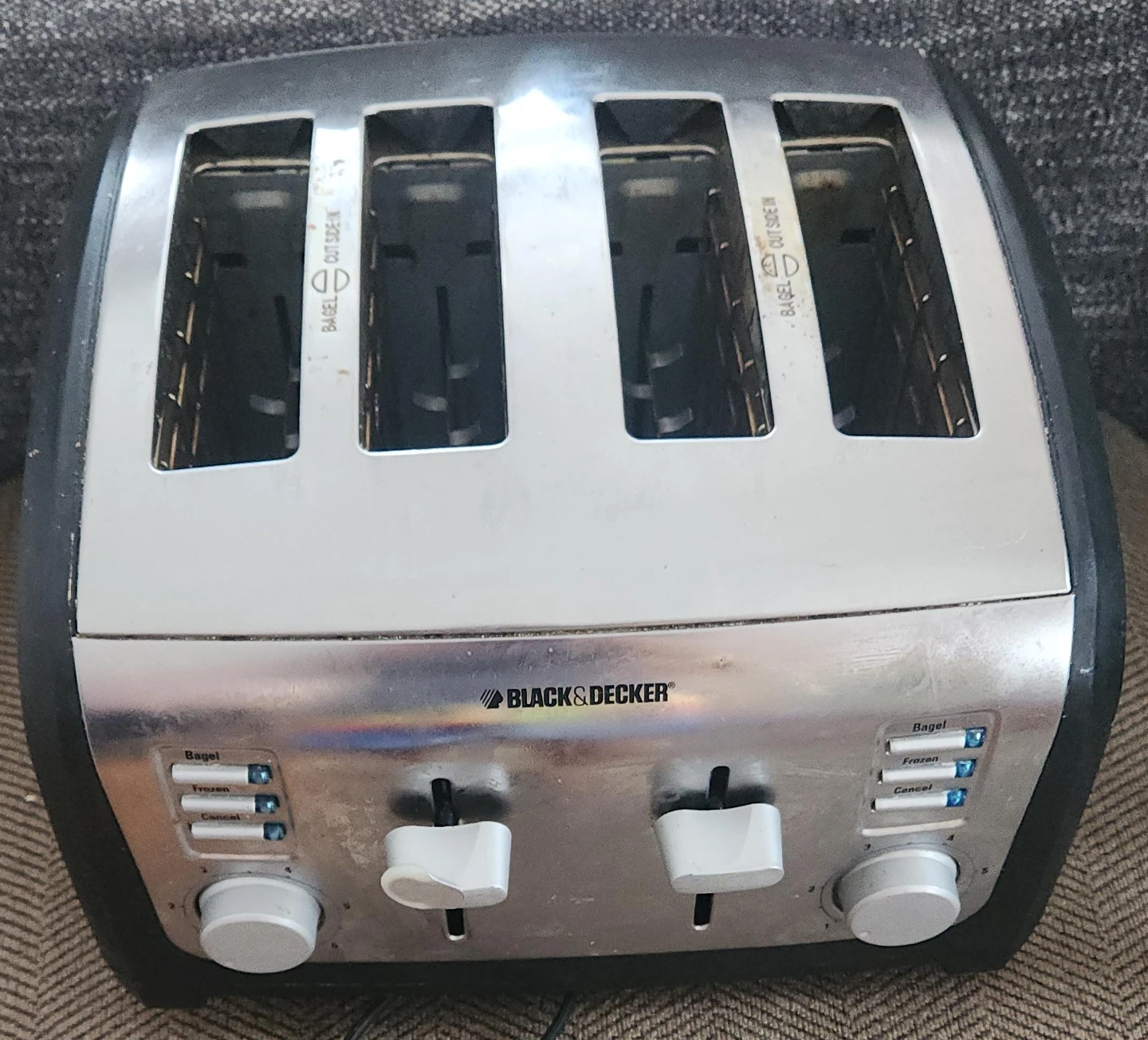 BLACK+DECKER 4-Slice Toaster