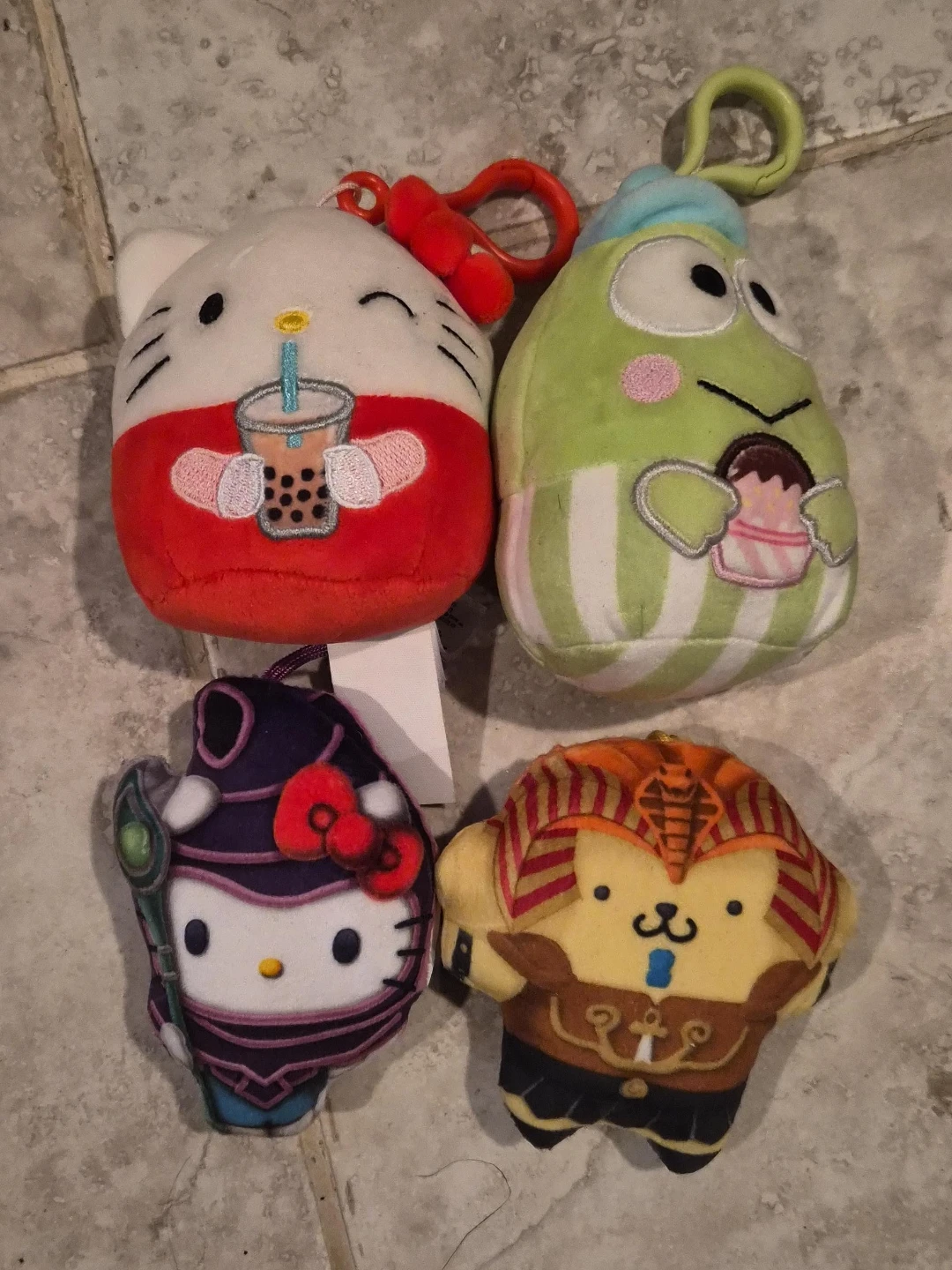 Hello Kitty and Friends Plush Charms
