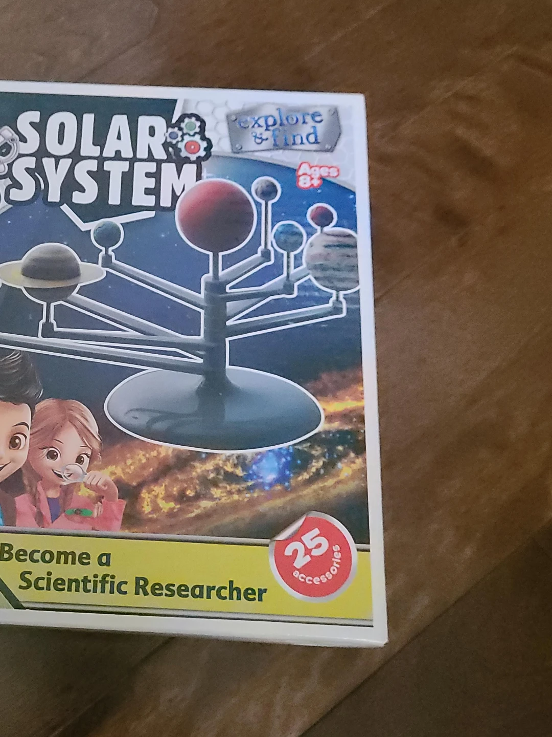 Explore & Find Solar System Model Kit