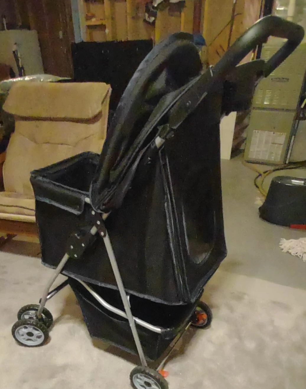 Black Pet Stroller