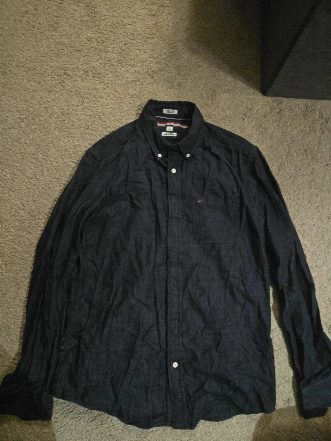 Tommy Hilfiger Long Sleeve Button-Up Shirt